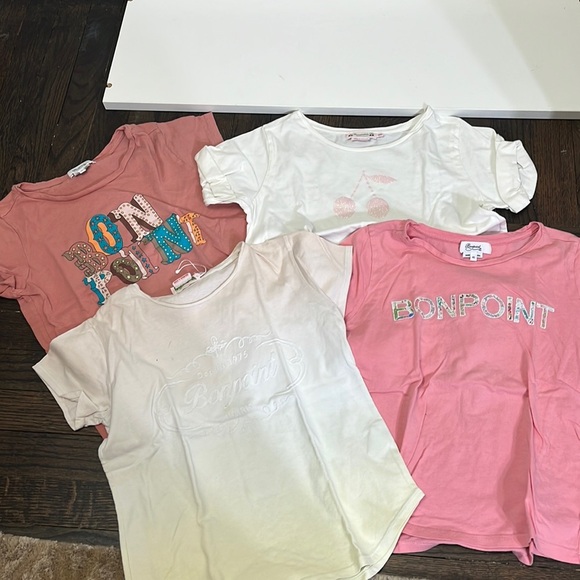 Bonpoint bundle of t shirts short sleeve - Picture 1 of 13